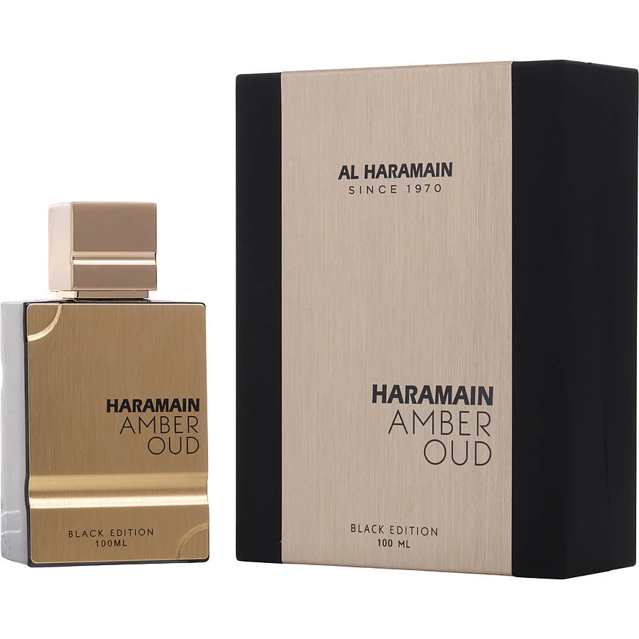 Haramain Amber Oud Black Edition EDP Fragrance de Flor